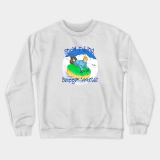 Campgaw Mountain Snow Tubing, New Jersey Crewneck Sweatshirt